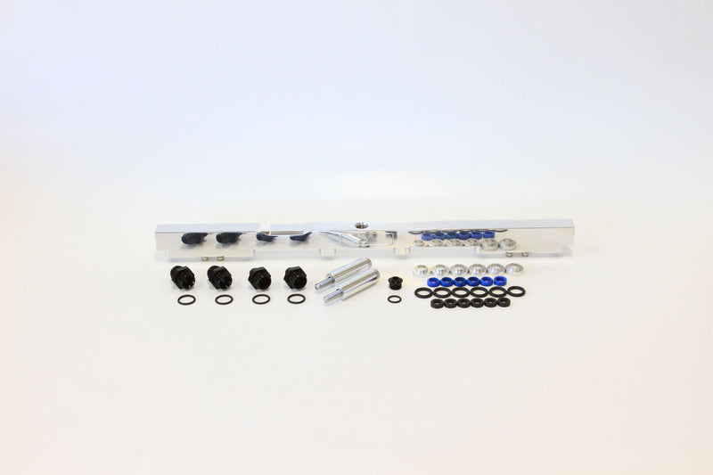 Aeroflow Toyota 2JZ Non-VVTI Billet EFI Fuel Rail - Polished (AF64-2059P) AF64-2059P