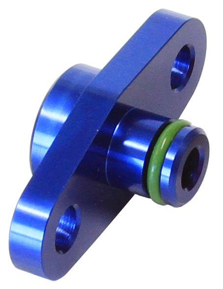Aeroflow Fuel Rail Adapter (Blue) (AF64-2064) AF64-2064