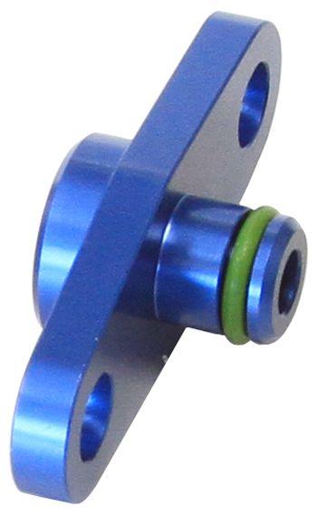 Aeroflow Fuel Rail Adapter (Blue) (AF64-2065) AF64-2065
