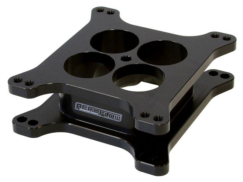 Aeroflow 2" Tapered High Velocity Carburettor Spacer (AF64-2071BLK) AF64-2071BLK