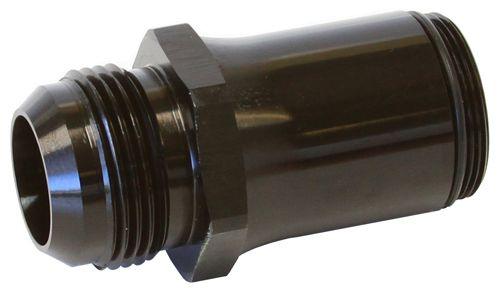 Aeroflow -16 AN Water Neck Adapter - Black (AF64-2073BLK) AF64-2073BLK