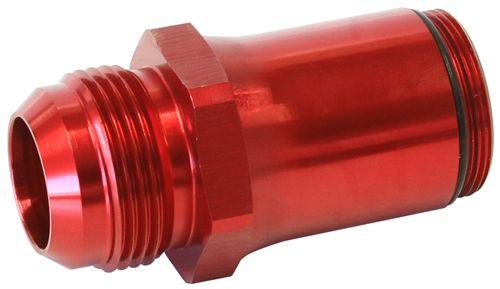 Aeroflow -16 AN Water Neck Adapter - Red (AF64-2073R) AF64-2073R