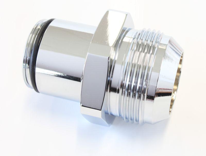 Aeroflow -20 AN Water Neck Adapter - Chrome (AF64-2074C) AF64-2074C