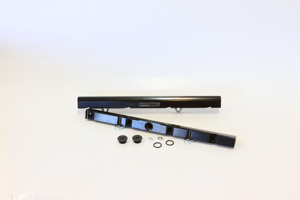 Aeroflow Ford Windsor 5.0L V8 Billet EFI Fuel Rail - Black (AF64-2077BLK)