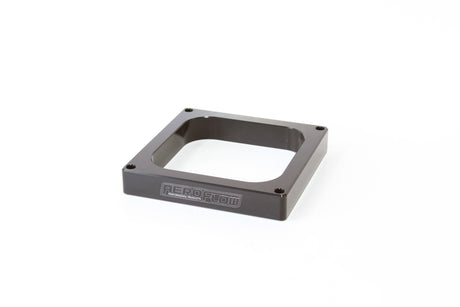 Aeroflow 1" Open High Velocity Carburettor Spacer (AF64-2090BLK) AF64-2090BLK