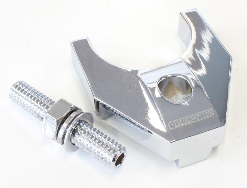 Aeroflow Billet Distributor Hold Down Clamp - Chrome (AF64-2093C) AF64-2093C