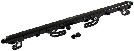 Aeroflow Ford FG Barra 4.0L DOHC Turbo Billet EFI Fuel Rail - Black (AF64-2113BLK) AF64-2113BLK