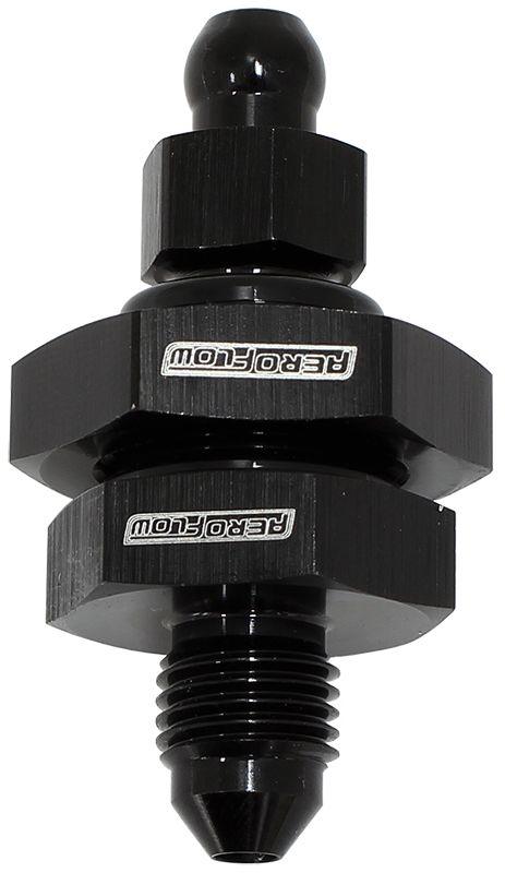 Aeroflow -3AN Bleed Nipple Bulkhead Fitting (AF64-2130) AF64-2130