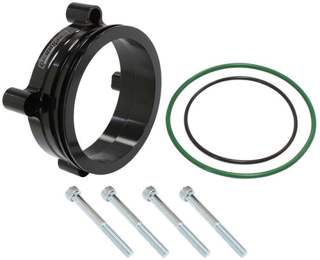 Aeroflow Bosch DBW Adapter, Black Finish (AF64-2138BLK) AF64-2138BLK