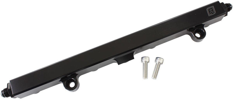 Aeroflow Honda K20 and K24 Billet EFI Fuel Rail - Black (AF64-2140BLK) AF64-2140BLK