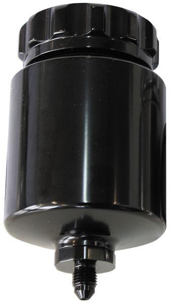 Aeroflow Billet Universal Remote Brake/Clutch Reservoir (AF64-2150BLK) AF64-2150BLK
