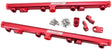 Aeroflow GM LS1 LS2 LS3 Billet EFI Fuel Rails (Red) (AF64-2155R) AF64-2155R