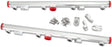Aeroflow GM LS1 LS2 LS3 Billet EFI Fuel Rails (Silver) (AF64-2155S) AF64-2155S