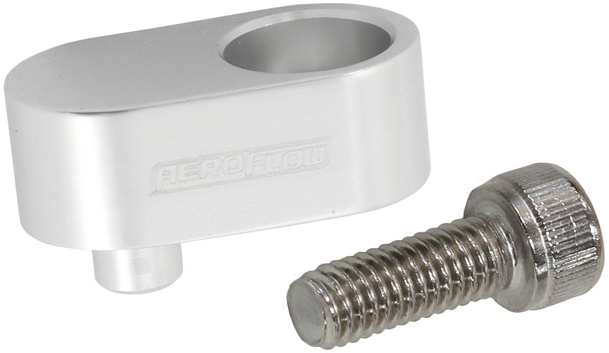 Aeroflow GM LS Water Cross-Over Block Off - Silver (AF64-2183)