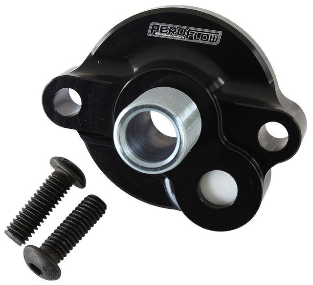 Aeroflow Spin-On Filter Mount (AF64-2185BLK) AF64-2185BLK