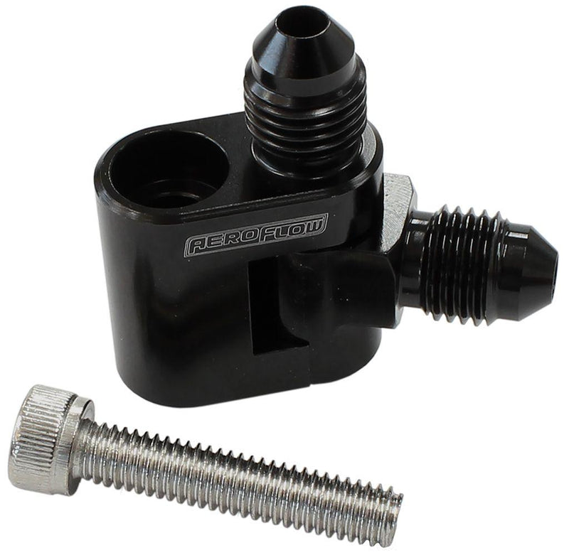 Aeroflow Dual Swivel Water Cross-Over Adapter - Black (AF64-2188BLK) AF64-2188BLK