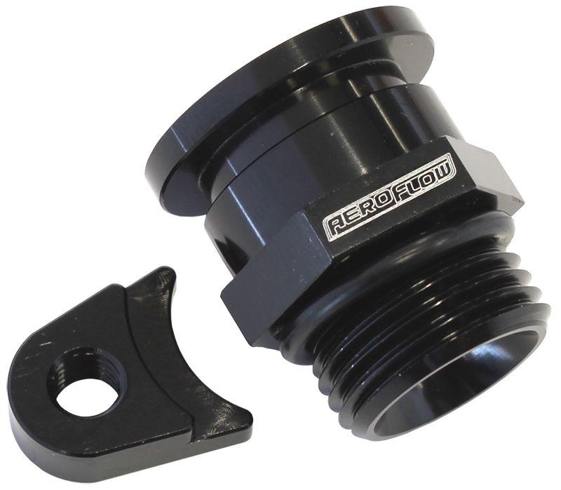Aeroflow Fuel Pressure Regulator Adapter - Black (AF64-2200BLK)