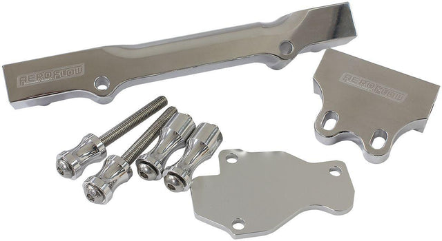 Aeroflow Mazda Series 6,7,8 13B Billet EFI Fuel Rails - Polished (AF64-2204P)