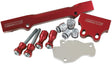 Aeroflow Mazda Series 6,7,8 13B Billet EFI Fuel Rails - Red (AF64-2204R) AF64-2204R