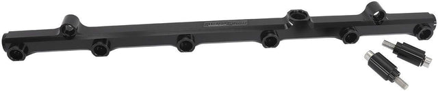 Aeroflow Nissan RB26DETT Billet EFI Fuel Rails (Black) (AF64-2211BLK) AF64-2211BLK