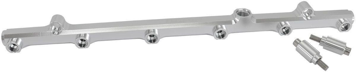 Aeroflow Nissan RB26DETT Billet EFI Fuel Rails (Silver) (AF64-2211S)