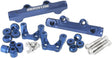 Aeroflow Subaru EJ20 Top Feed Conversion Billet EFI Fuel Rail - Blue (AF64-2258) AF64-2258