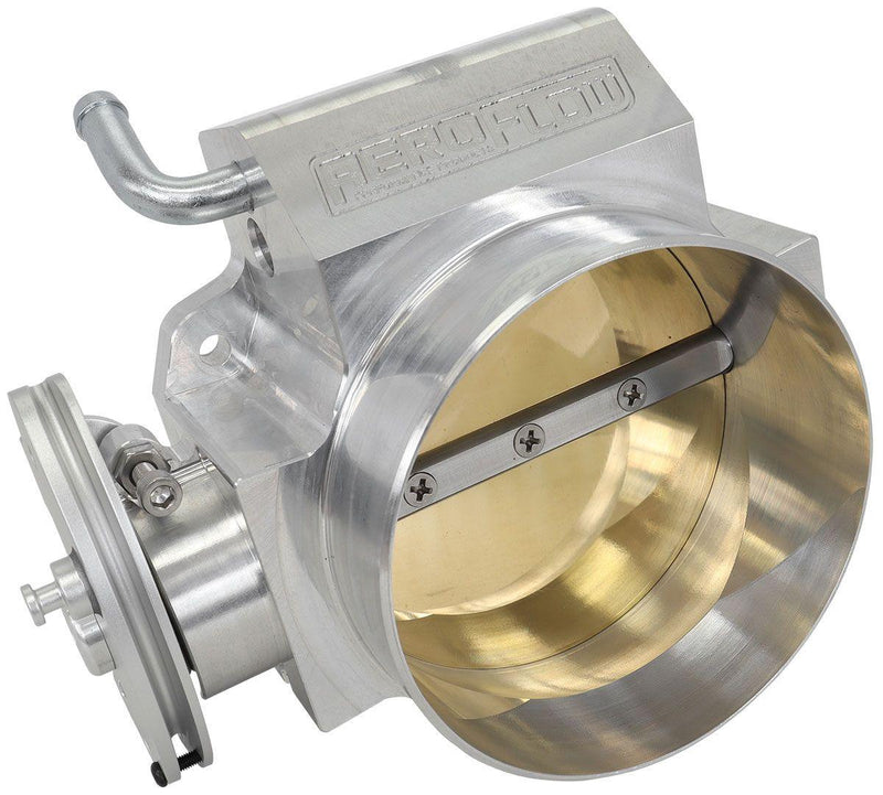 Aeroflow Billet 105mm Throttle Body - Polished Finish (AF64-2270) AF64-2270