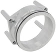 Aeroflow 95mm Throttle Body Intercooler Adapter - Silver Finish Suit AF64-2272 and AF64-2272BLK Throttle Body (AF64-2272) AF64-2272