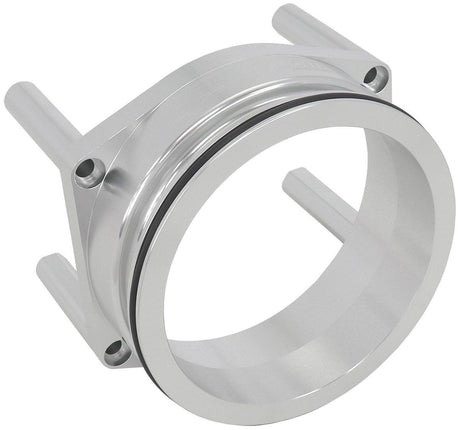 Aeroflow 95mm Throttle Body Intercooler Adapter - Silver Finish Suit AF64-2272 and AF64-2272BLK Throttle Body (AF64-2272) AF64-2272