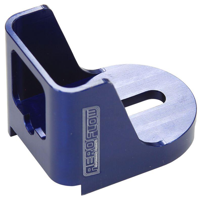 Aeroflow GM Kickdown Cable Bracket - Blue (AF64-2300) AF64-2300