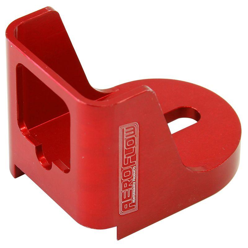 Aeroflow GM Kickdown Cable Bracket - Red (AF64-2300R) AF64-2300R