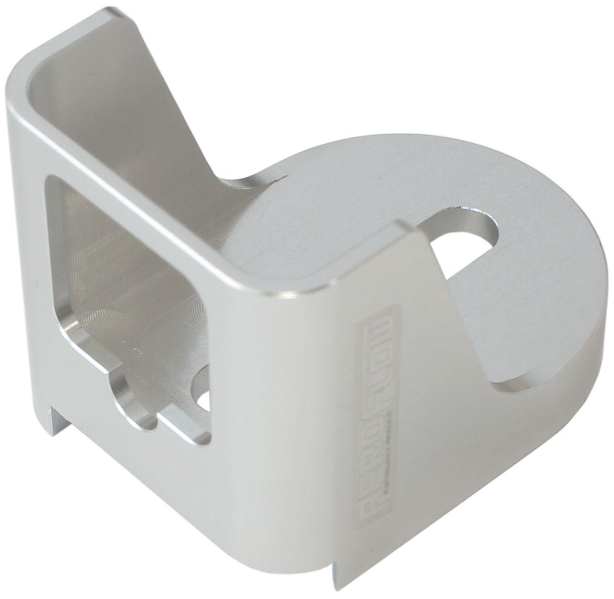 Aeroflow GM Kickdown Cable Bracket - Silver (AF64-2300S) AF64-2300S
