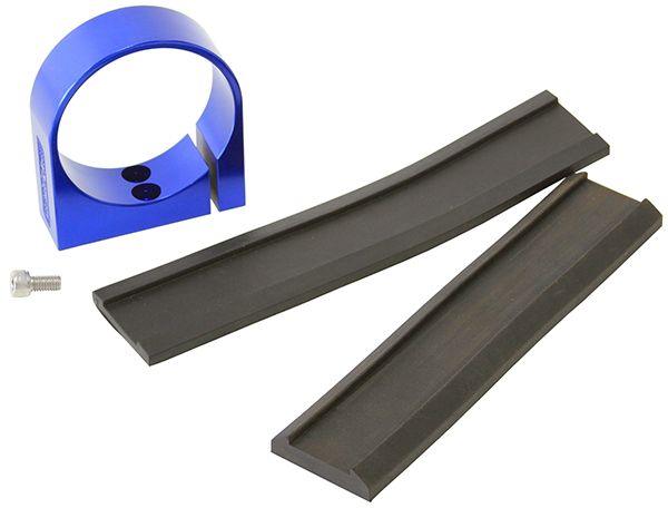Aeroflow Single Billet Fuel Pump Bracket - Blue (AF64-2901) AF64-2901