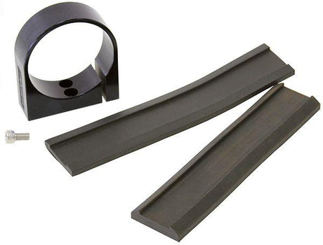 Aeroflow Single Billet Fuel Pump Bracket - Black (AF64-2901BLK) AF64-2901BLK