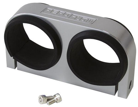 Aeroflow Dual Billet Fuel Pump Bracket - Silver (AF64-2902S) AF64-2902S
