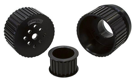 Aeroflow Ford Gilmer Drive Kit (Belt not included) - Black Finish (AF64-3002BLK) AF64-3002BLK