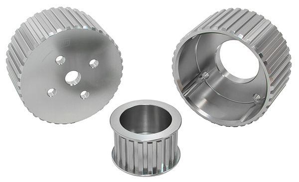 Aeroflow Holden Gilmer Drive Kit (Belt not included) - Silver Finish (AF64-3003) AF64-3003