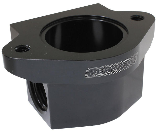 Aeroflow Billet Remote Thermostat Housing - Black (AF64-3043BLK) AF64-3043BLK