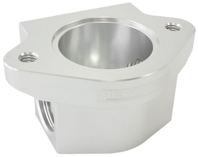 Aeroflow Billet Remote Thermostat Housing - Silver (AF64-3043S) AF64-3043S