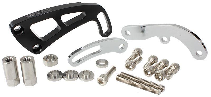 Aeroflow Billet Aluminium Power Steering Bracket (AF64-4001BLK) AF64-4001BLK