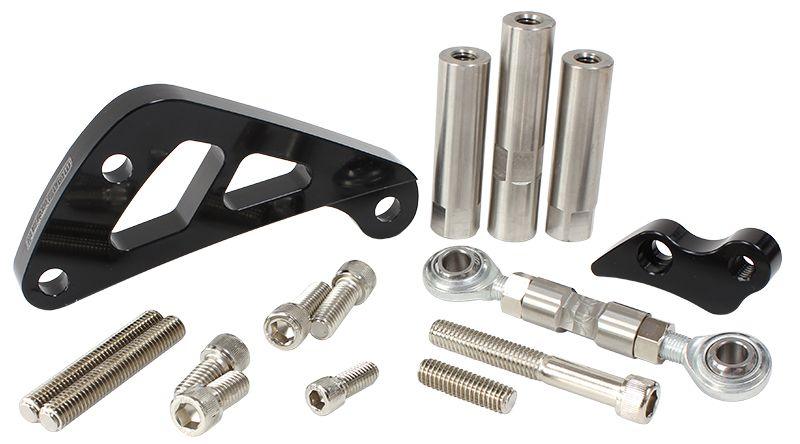 Aeroflow Billet Aluminium Alternator Bracket (AF64-4002BLK) AF64-4002BLK