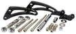 Aeroflow Low Mount Billet A/C Compressor Bracket, Black (AF64-4012BLK) AF64-4012BLK