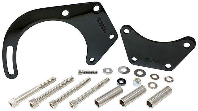 Aeroflow Low Mount Alternator Bracket (AF64-4017BLK) AF64-4017BLK