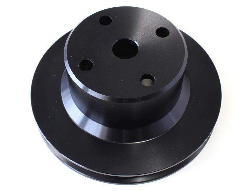 Aeroflow Billet Water Pump Pulley (AF64-4024BLK) AF64-4024BLK