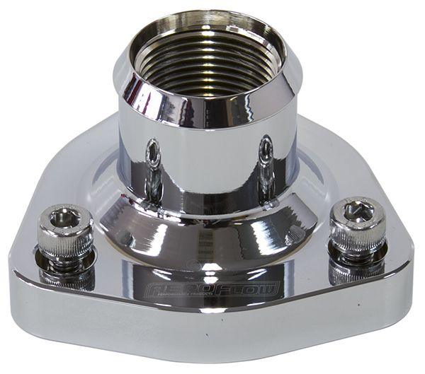 Aeroflow Billet Thermostat Housing - Chrome (AF64-4029C) AF64-4029C