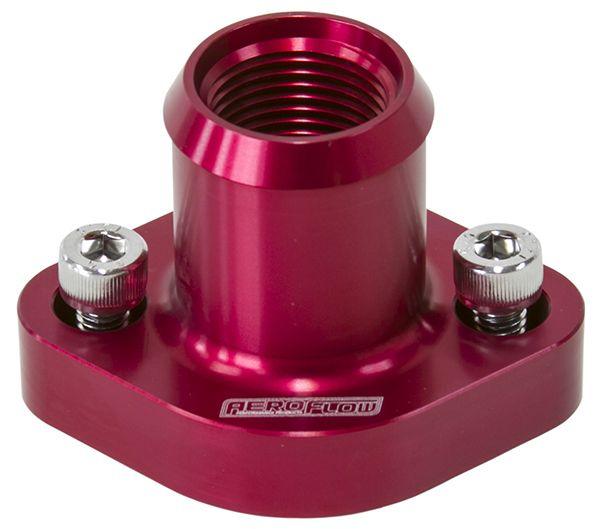 Aeroflow Billet Top Water Housing - Red (AF64-4030R) AF64-4030R