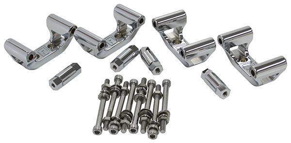 Aeroflow Billet LS1/LS6 Coil Relocation Kit - Chrome Finish (AF64-4032) AF64-4032