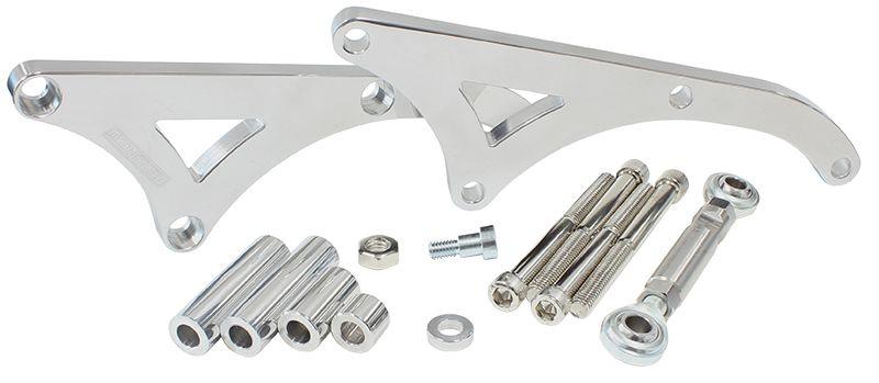 Aeroflow Mid Mount Billet Alternator Bracket (AF64-4033) AF64-4033