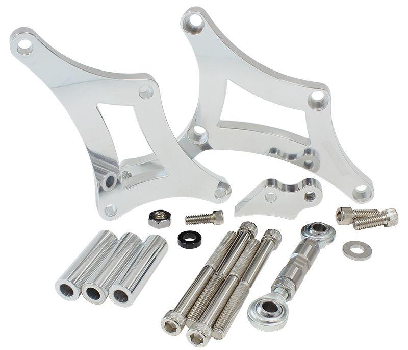 Aeroflow Low Mount Billet Alternator Bracket (AF64-4035) AF64-4035
