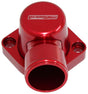 Aeroflow Billet Thermostat Housing - Red (AF64-4037R) AF64-4037R